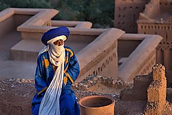 Tuareg in Ait Benhaddou - Bernhard Saalfeld